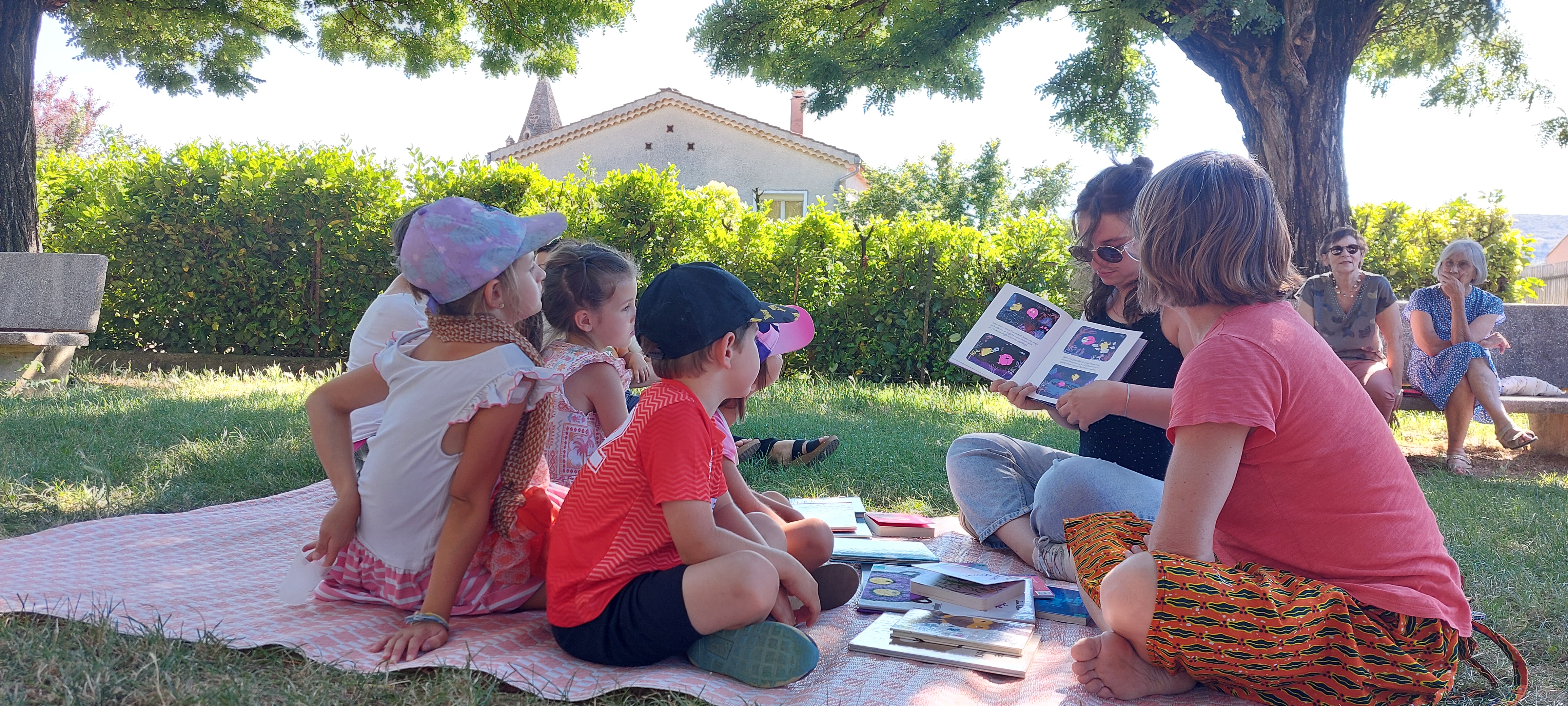 Lecture proposée par PAAM dans le cadre du festival Partir en Livre en Juin