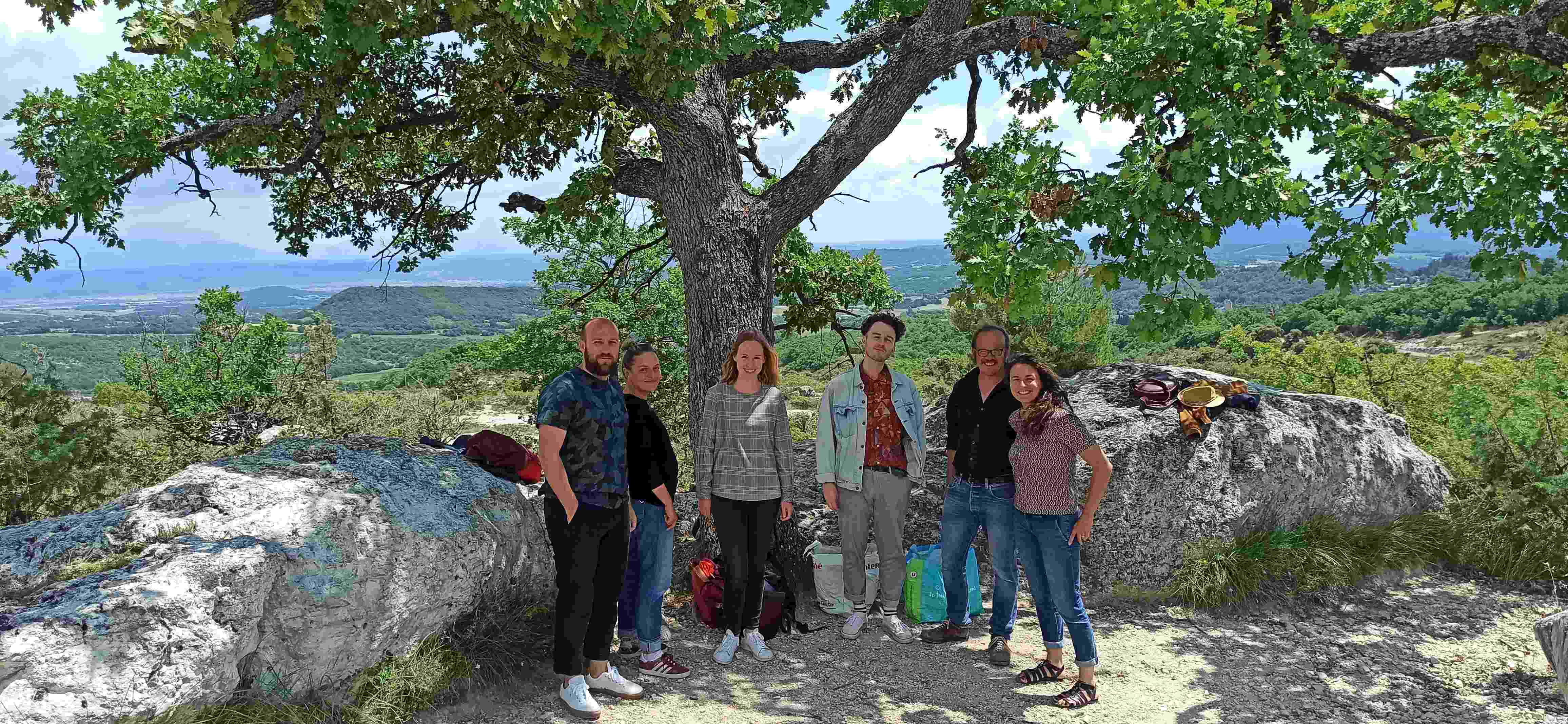 Photo sur les hauteurs de Forcalquier