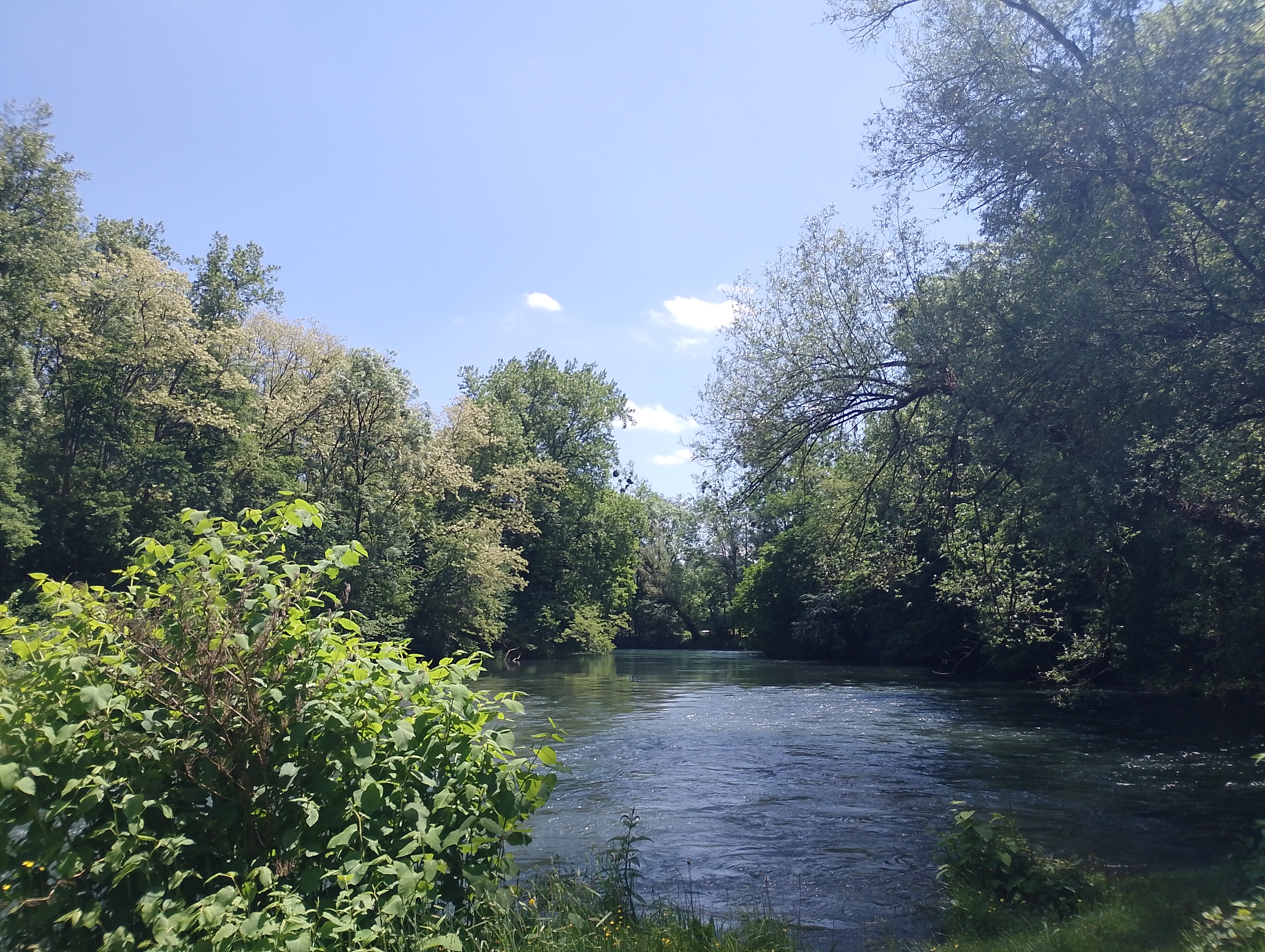 La Garonne, accessible et baignable ici!