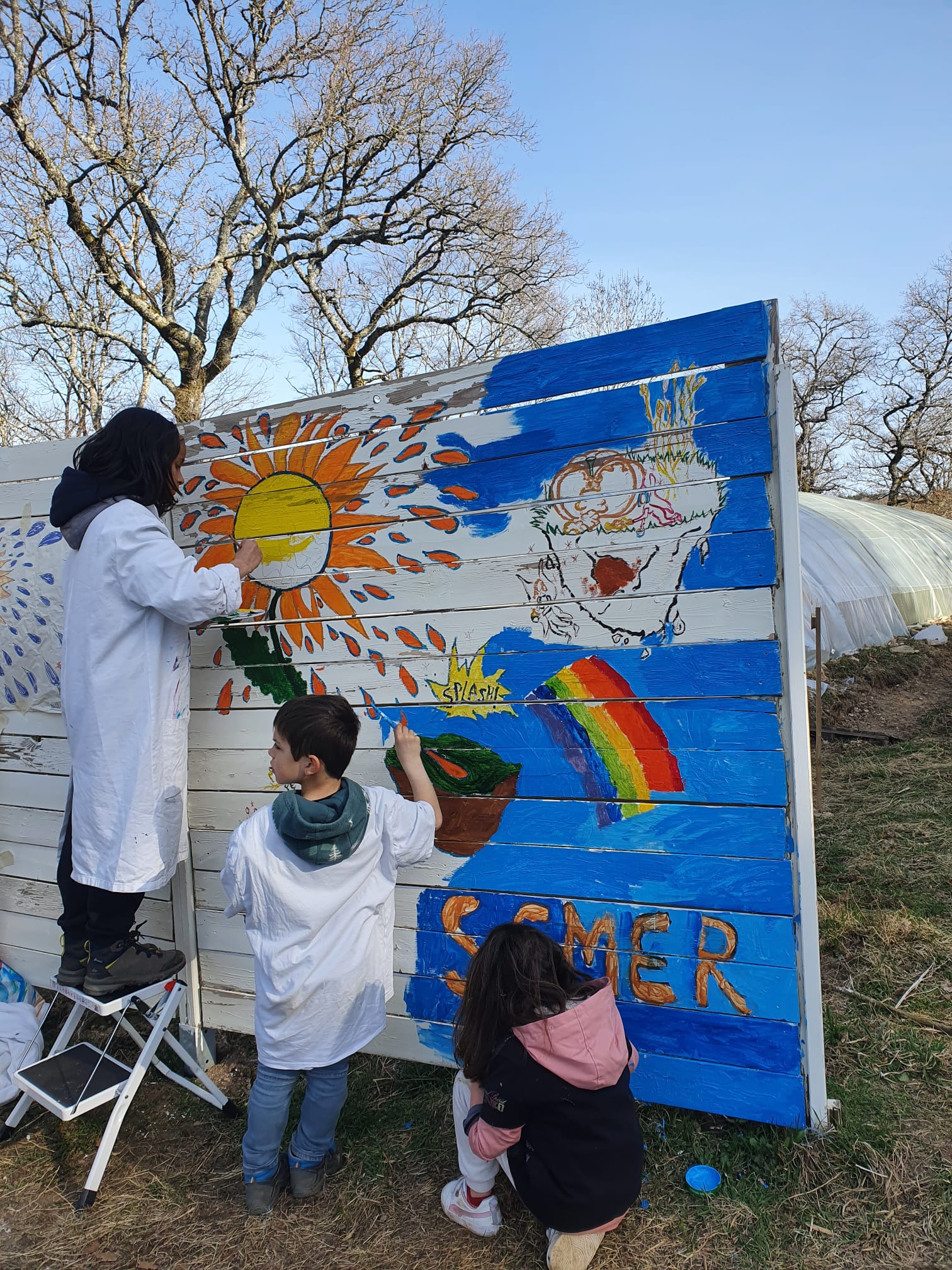 Fête du Printemps, atelier dessin