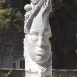 Statue en marbre