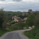 Vue sur le centre historique de la commune 