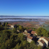 vue panoramique du hameau de Montaigut 