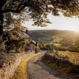 Chemin de Villapourçon en automne