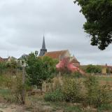 Vue depuis le verger
