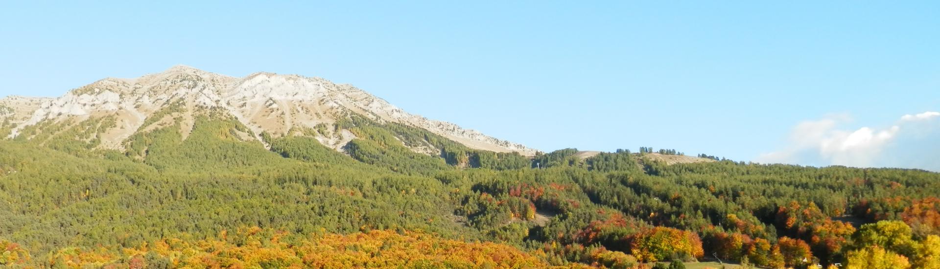Paysage de Montclar en Automne